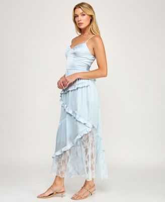 Juniors' Sleeveless Maxi Dress