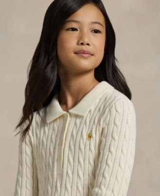 Girls' 7-16 Lunar New Year Long-Sleeve Sweater Dress