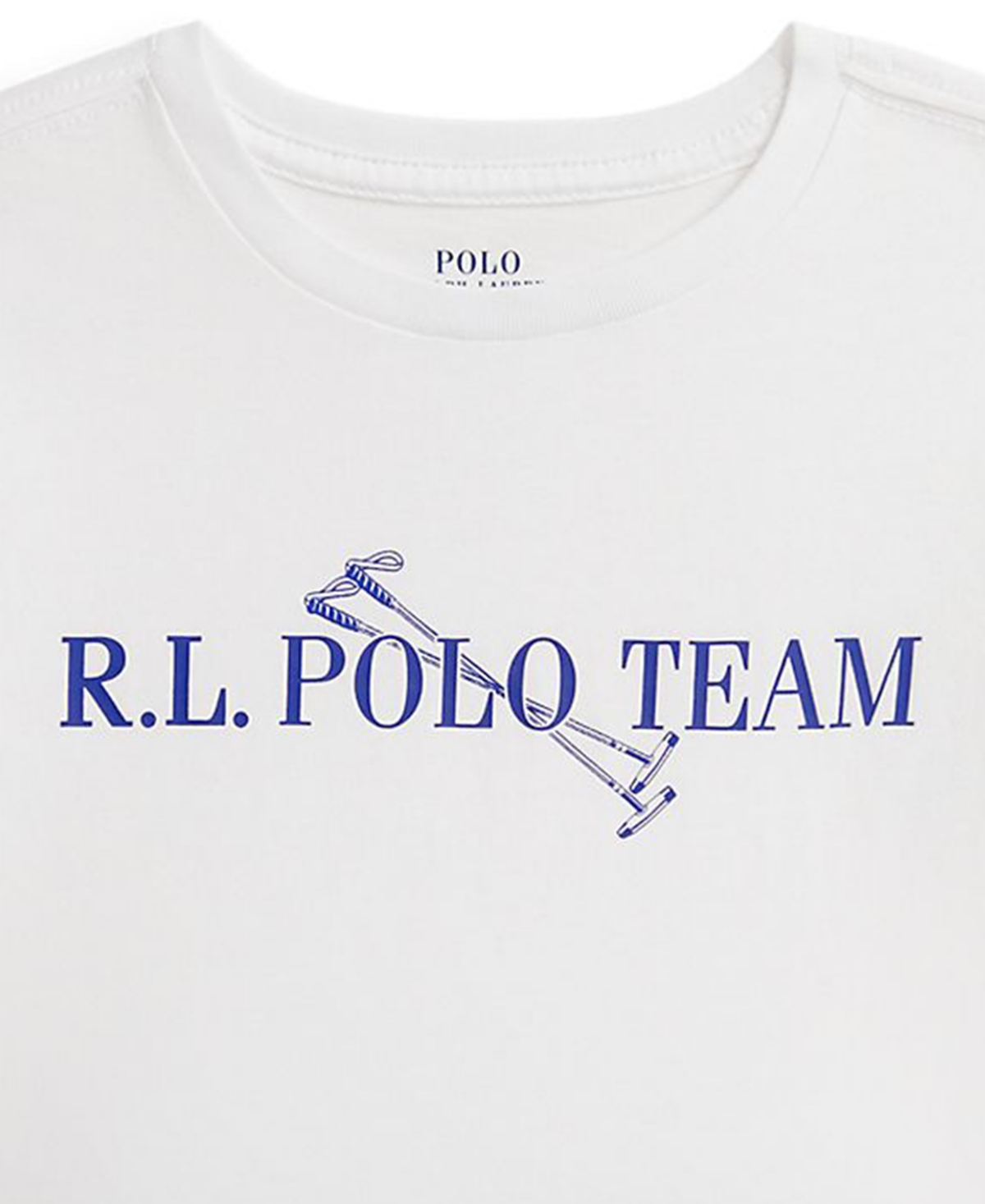 Polo Ralph Lauren Girls 2t-6x Graphic Print Boxy T-shirt In White