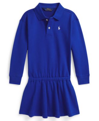 Polo Ralph Lauren - Girls 2T-6X Long-Sleeve Dress
