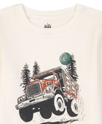 Boys' 2T-7 Long-Sleeve Shacket, T-Shirt and Joggers, 3-Piece Set