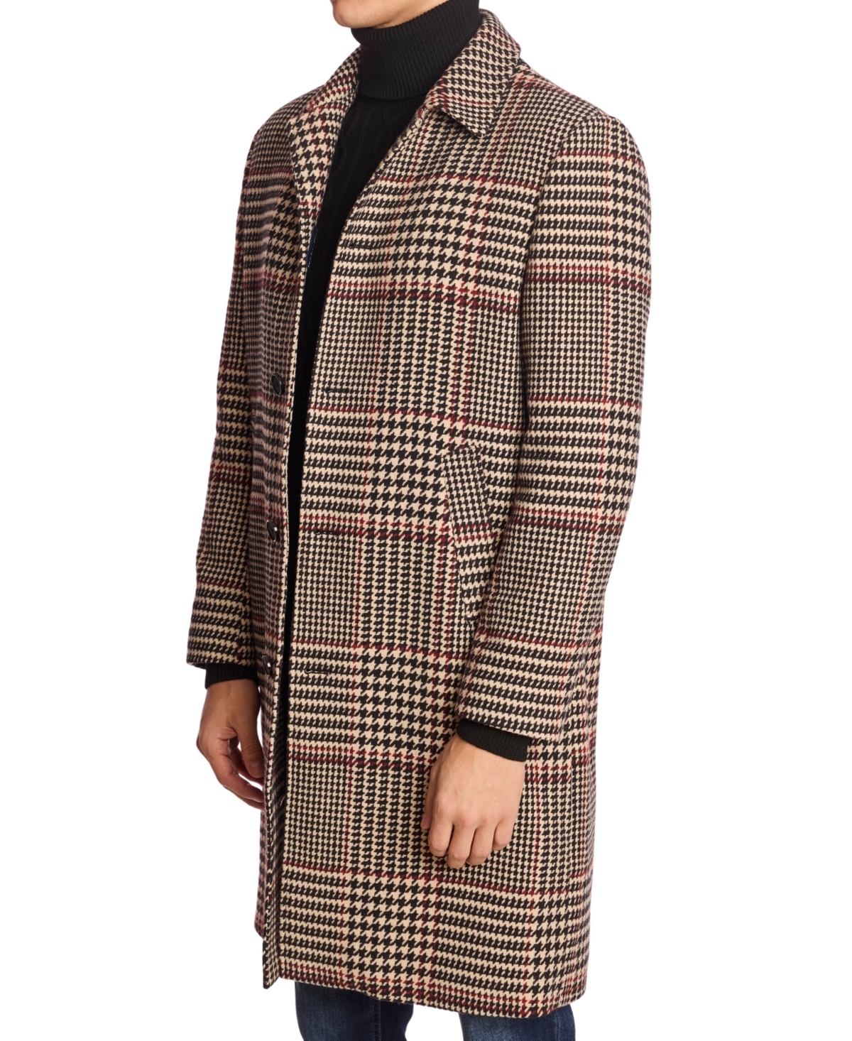 Paisley & Gray Men's Slash Pocket Overcoat