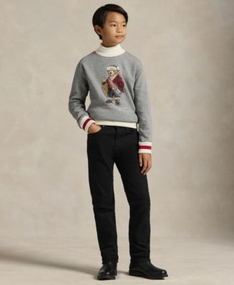 Boys' 8-20 Polo Bear Fleece Sweatshirt