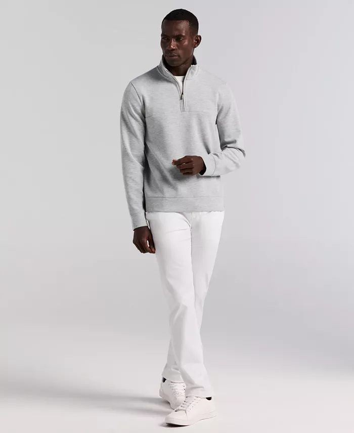 Men's Neoprene Quarter-Zip Long-Sleeve Sweater - thumbnail 2