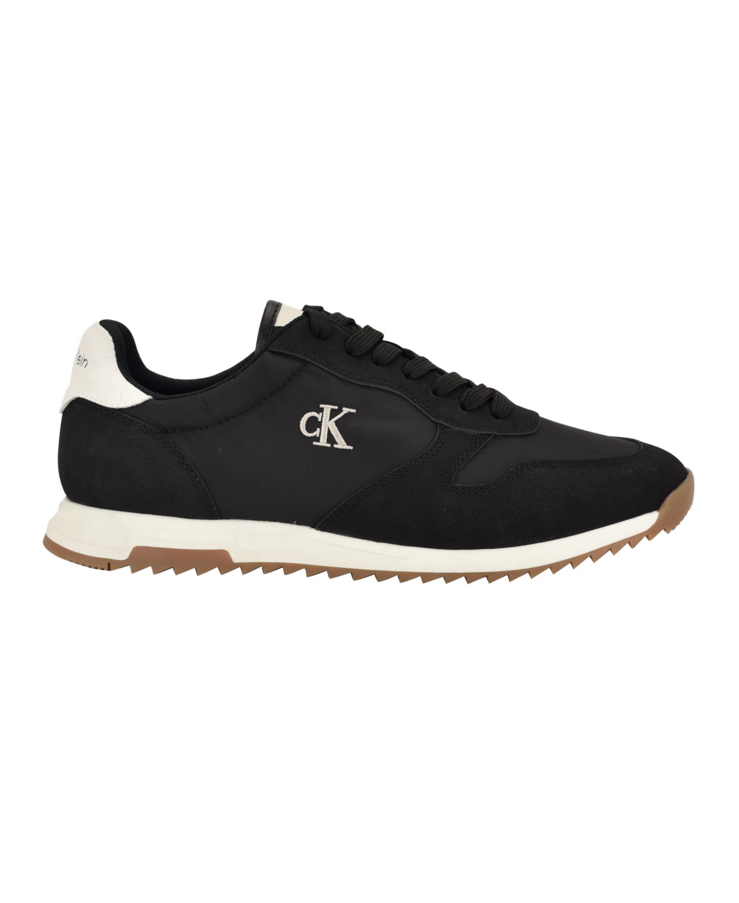 Мужские кроссовки Calvin Klein Gallden Lace-Up Casual, цвет: Чёрный — фото 2