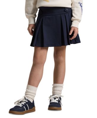 Girls 2T-6X Pleated Ponte Skort