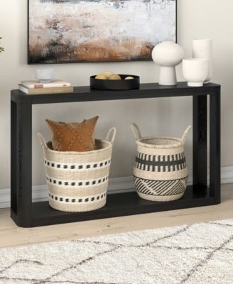 Stellan 52" Wood Wide Rectangular Console Table