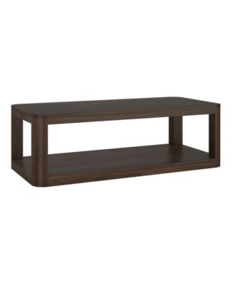 Stellan 47" Wood Wide Rectangular Coffee Table