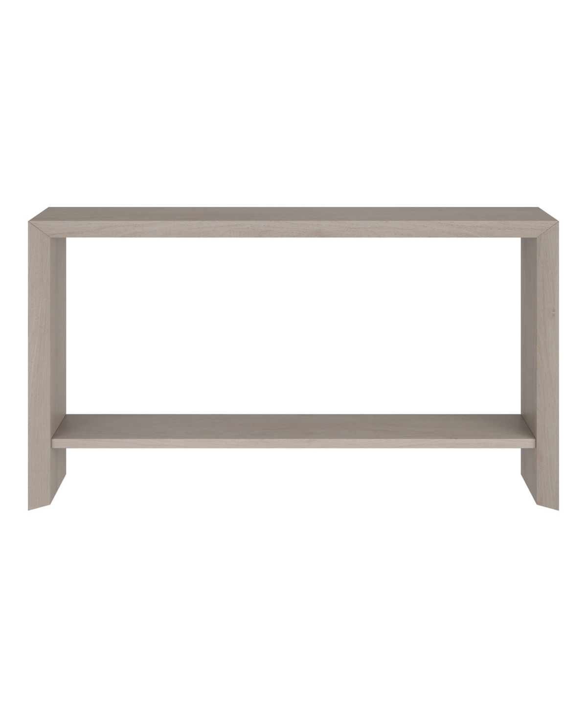 Hudson & Canal Osman 55" Wood Wide Rectangular Console Table