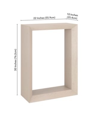 Osmond 22" Wood Wide Rectangular Console Table