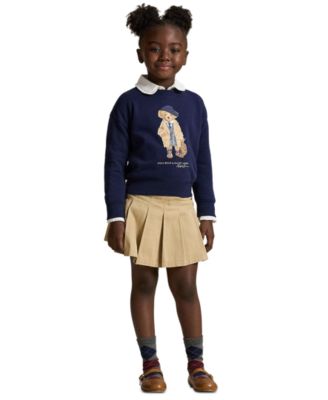 Girls' 2T-6X Crewneck Boxy Sweatshirt