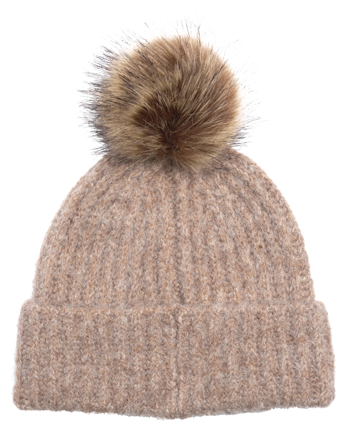 Ralph Lauren Fisherman Rib Hat In Brown