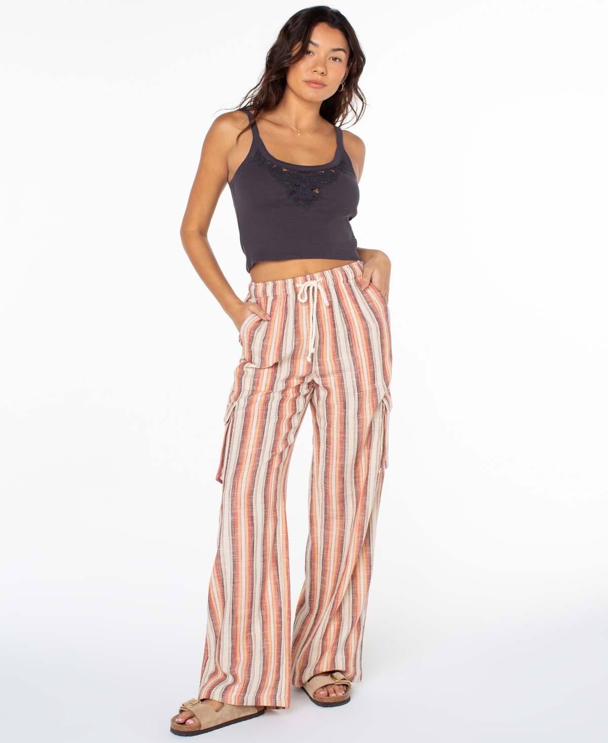 Roxy Women's Precious Striped Cargo pants