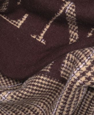 Double Face Logo Scarf