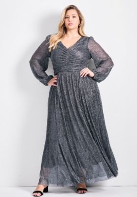 Women's Lucia Plisse Maxi Dress