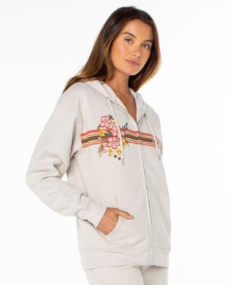 Roxy Women's Tidal Front-Zip Hoodie - Macy's