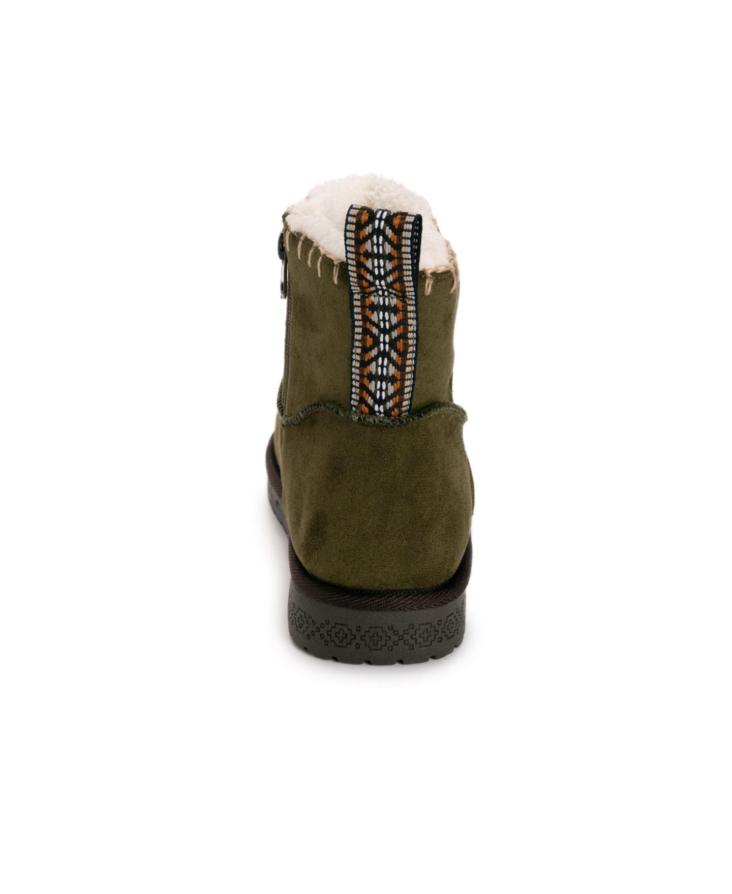 Тапочки MUK LUKS Softones By Unisex Adjustable Velour Slipper, цвет: Серый — фото 8