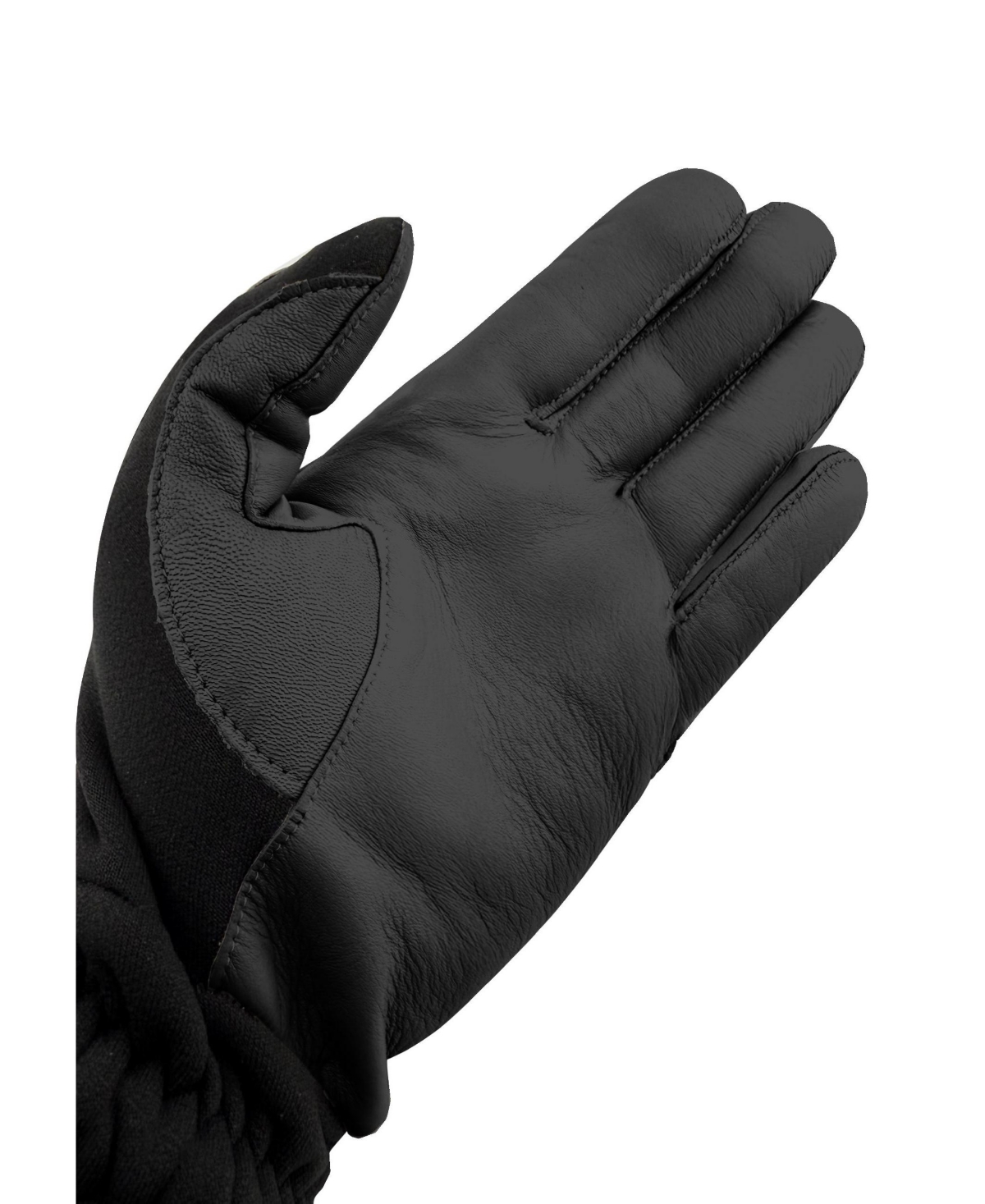Mattila" by Kessler – Casual Women`s Softshell Gloves with Leather Palm & Touchscreen Function