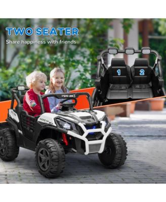 2 Seater 24V Electric Car for Kids with Remote Control,