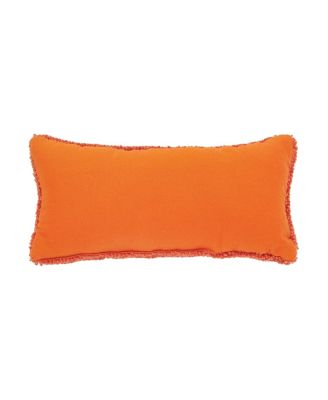 Ghost Halloween Hooked Petite Accent Pillow 6" x 12