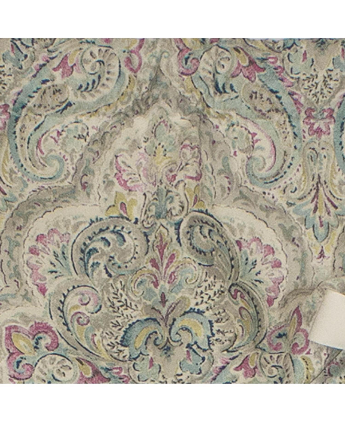 Rlf Home Lady Queen Tailored 100% Cotton with Fully Lined 3" Rod Pocket Valnance for Windows 50" x 20" Multi