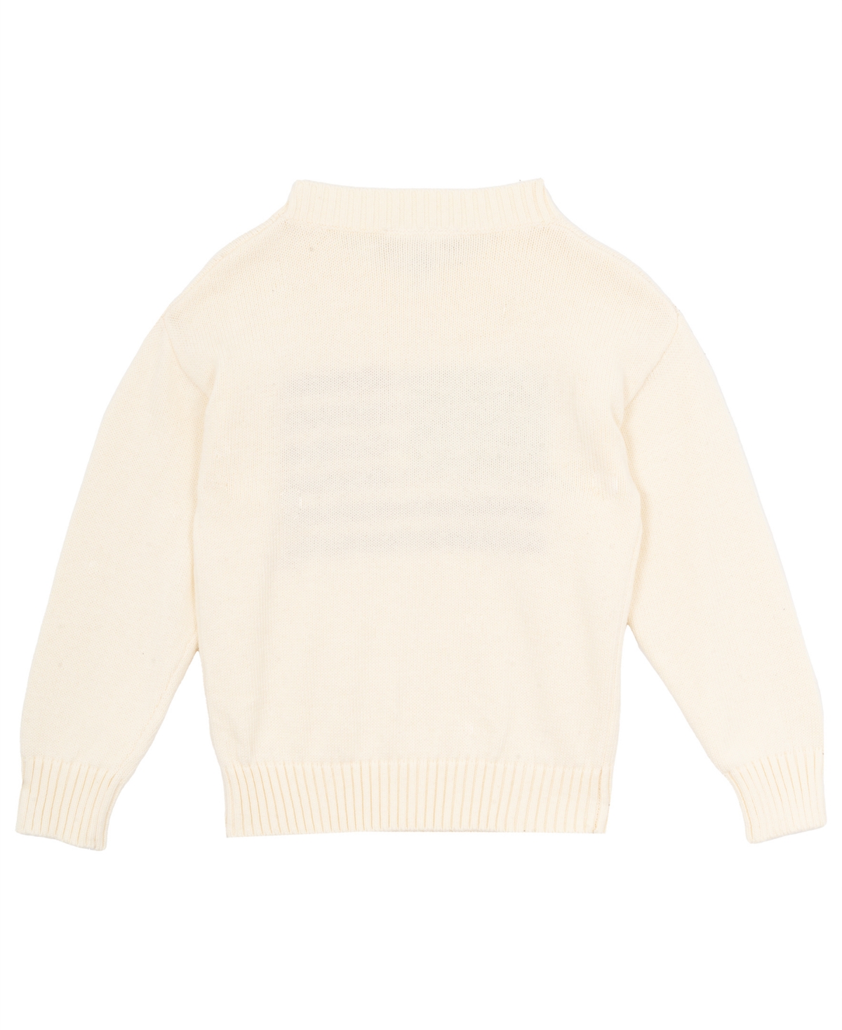 Rare Editions Girls 4T-6X Ribbed Design Oversized Long-Sleeve Sweater