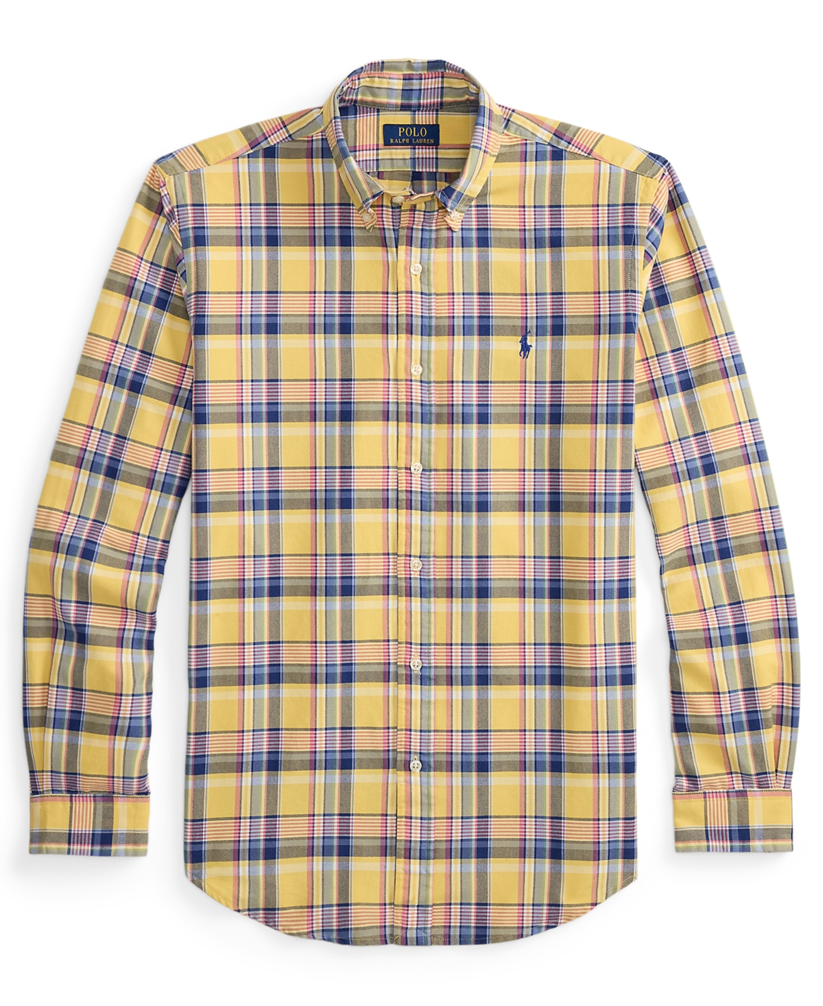 Polo Ralph Lauren Men's Classic Fit Long Sleeve Oxford Shirt In Multi