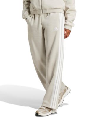 adidas - Women's Essentials Three Stripes Fleece Slim Pants