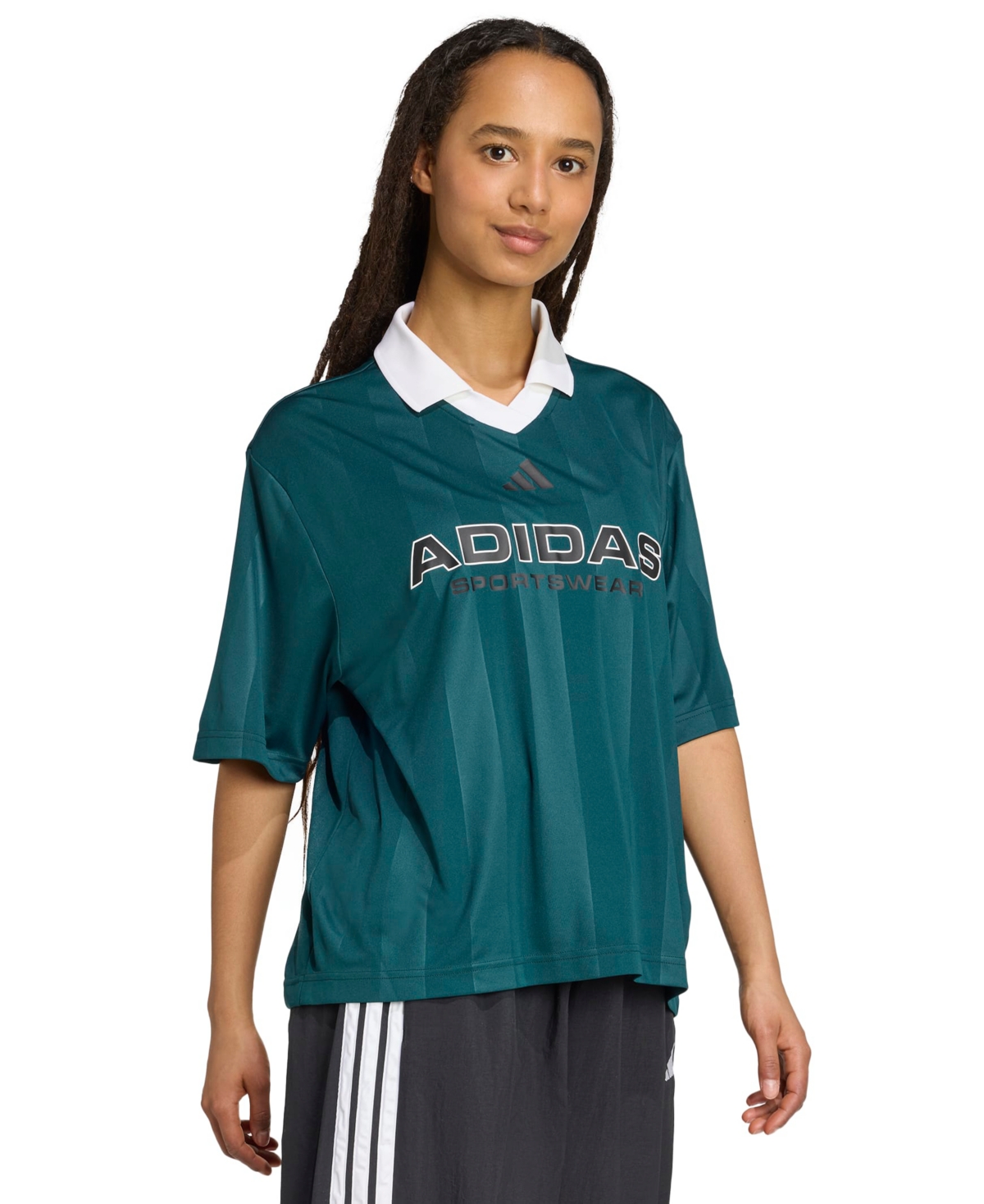 adidas Women's Tiro Q4 Pull Over T Shirt