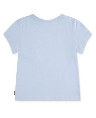 Girls' Toddler 2T-4T Short-Sleeve Script Logo Detail T-Shirt