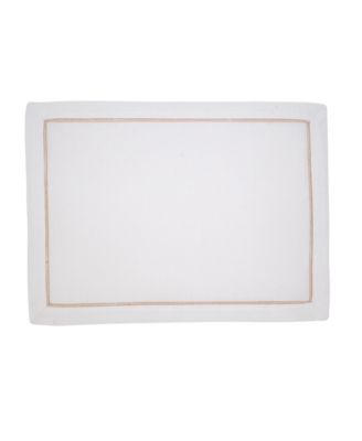Embroidered Line Design Placemat, Set of 4