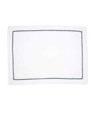 Embroidered Line Design Placemat, Set of 4