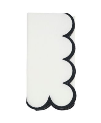 Scalloped Hem Napkin, Set of 4