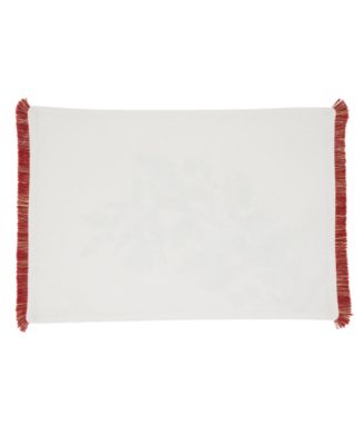 Holly Branch Placemat, Set of 4