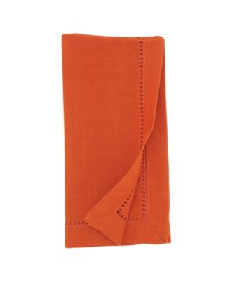 Hemstitched Border Dinner Napkin, Set of 12