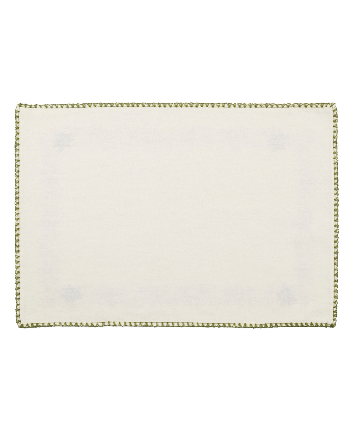 Saro Lifestyle Holly Placemat, Set Of 4 In Green