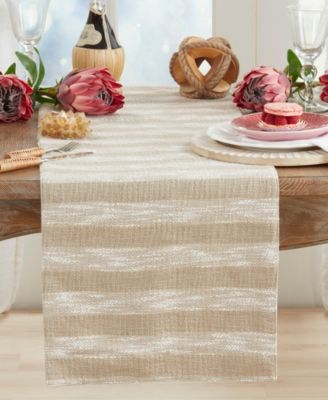Striped Table Runner, 16" x 72"