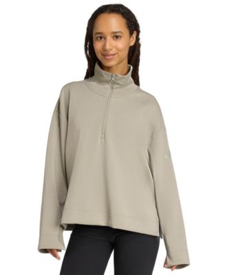トップス aaaa adidas Women's All SZN Soft Lux Quarter-Zip Swearshirt - Macy's