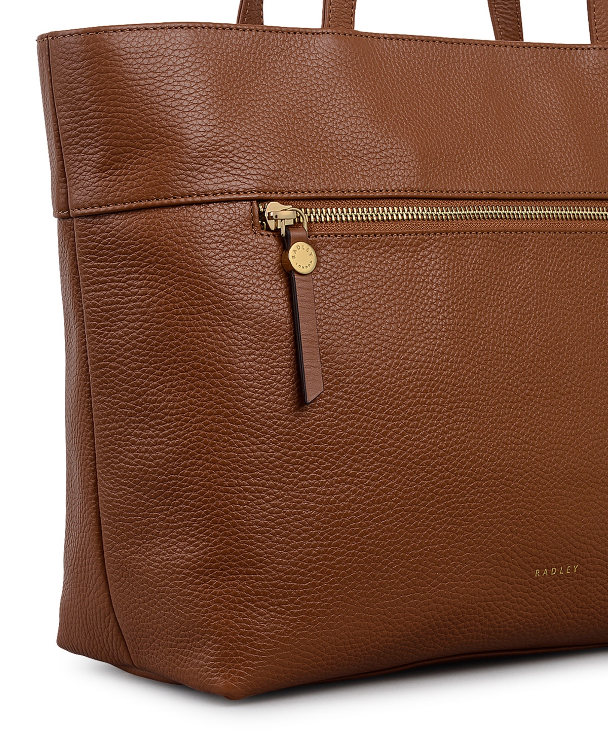 Radley London Fountain Road Large Zip Top Tote Bag In Brown
