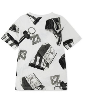 Girls' 7-16 Bold Print Jersey Relaxed Fit T-Shirt