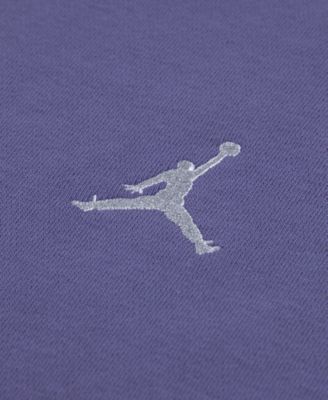 Girls' 7-16 Fleece Crewneck with Ribbed Trim Sweatshirt