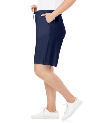 Plus Size Sport Knit Short