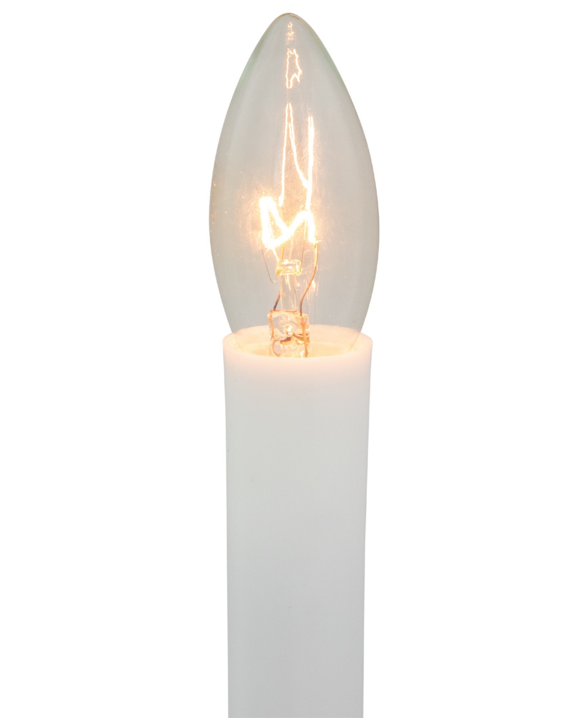 Northlight Single Light Window Candle, Set Of 4 In White