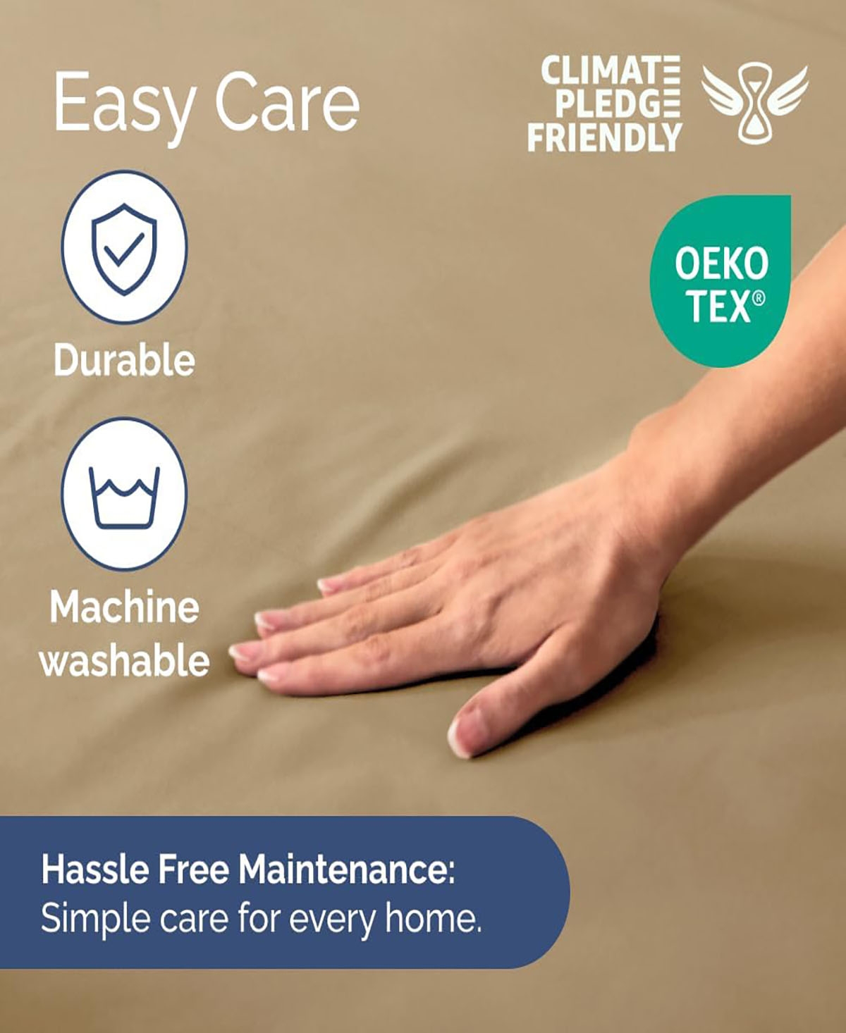 Cgk Unlimited Cotton Sheet Set 18" - 24" Inch Extra Deep Pocket Queen