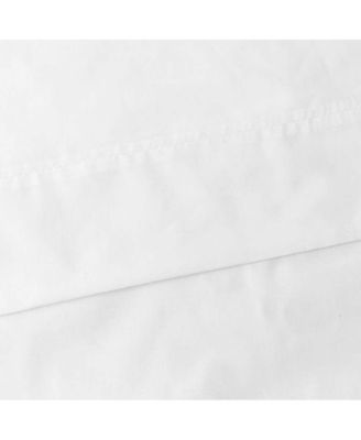 Ellis Classic Tailored Design in a Perma Press Fabric 3" Rod Pocket Tailored Valance 86"x15" White