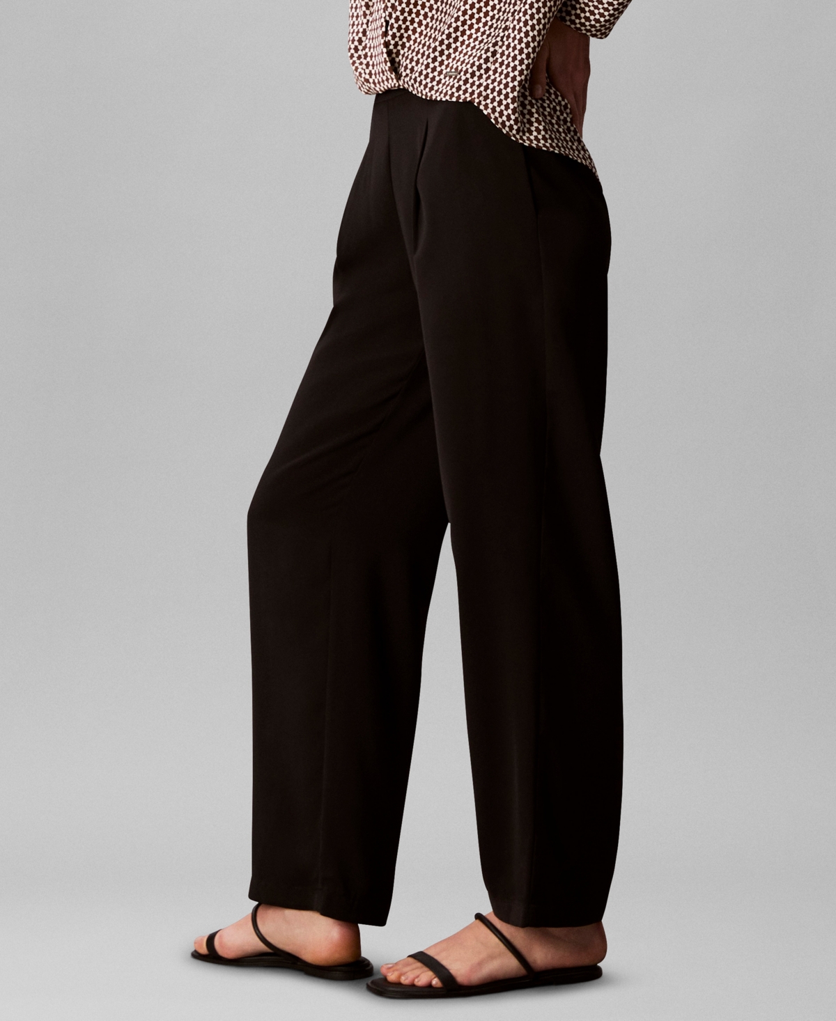 Calvin Klein Women's Wide Leg Trousers
