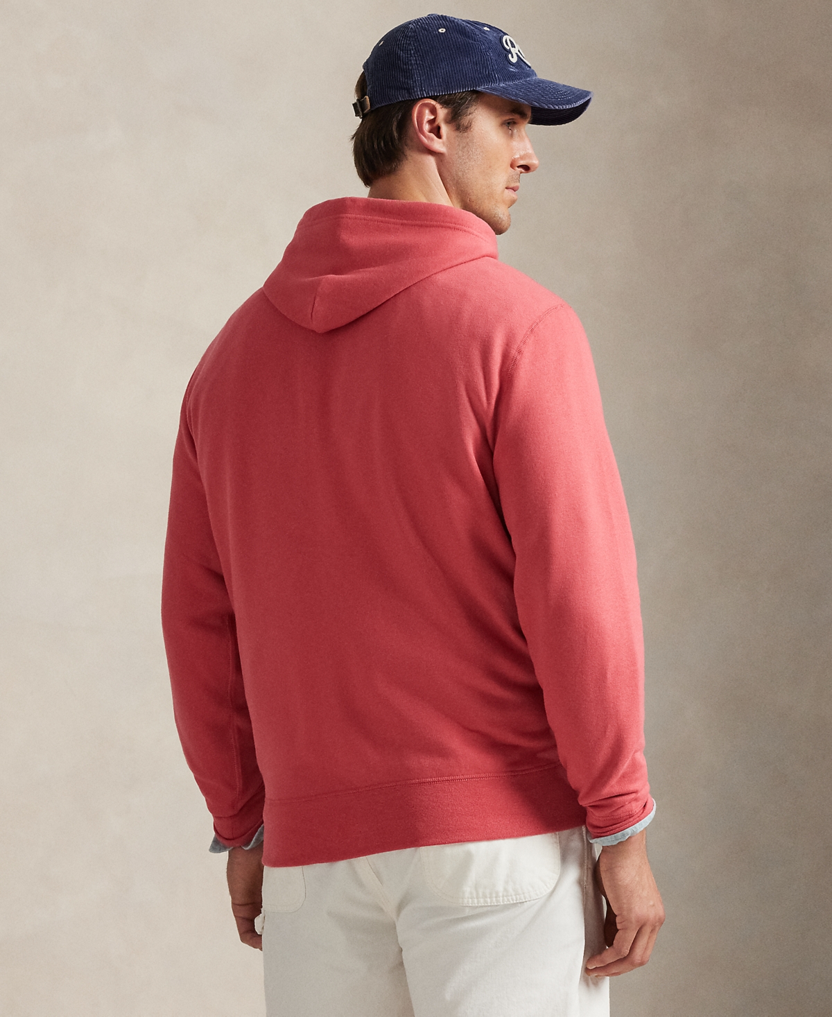 Polo Ralph Lauren Men's Big & Tall Fleece Hoodie In Pink