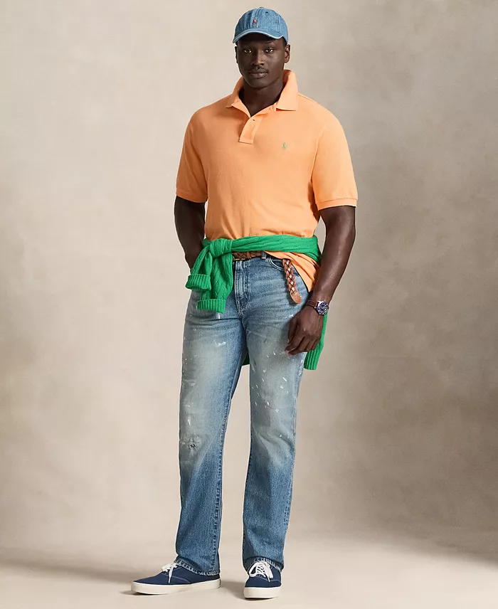 Men's Big & Tall The Iconic Mesh Polo Shirt - thumbnail 6