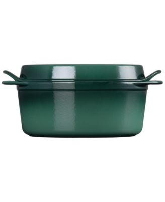 Enameled Cast Iron 7.25-Quart Traditional Oval Doufeu Dutch Oven