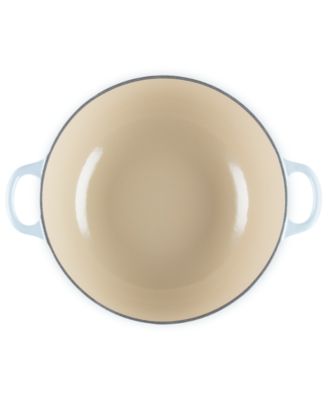 Holly Collection Enameled Cast Iron 4.5-Quart Traditional Chef's Oven with Lid